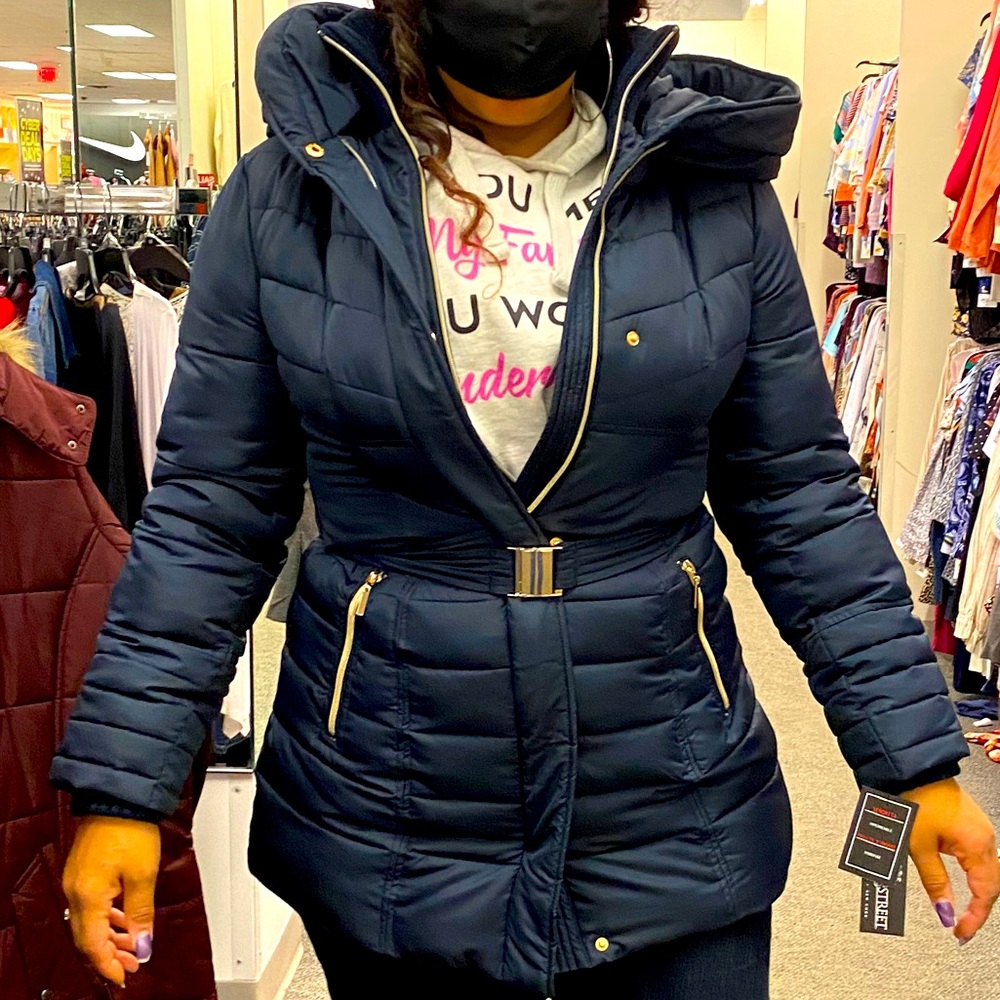 Blue Winter Coat